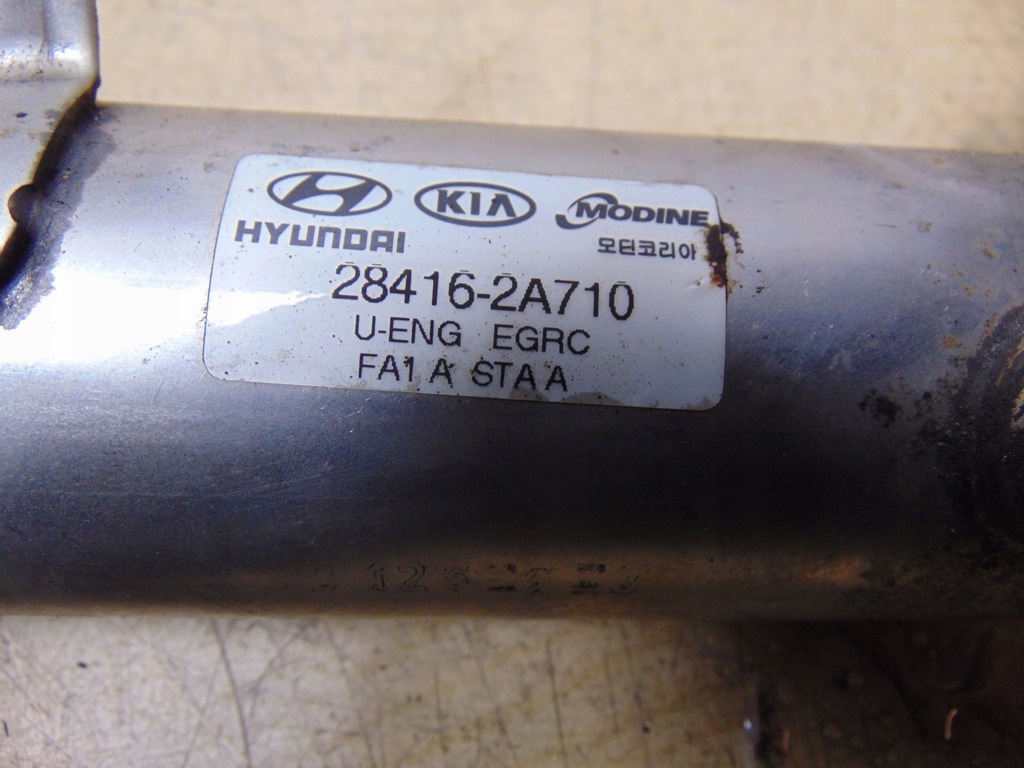 фото №12, Клапан egr радиатор выхлопных газов kia venga 1.4 crdi