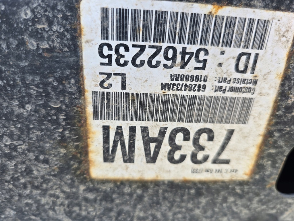 фото №12, Ram v 19- рама опорный 4x4 crew cab usa 68264733am