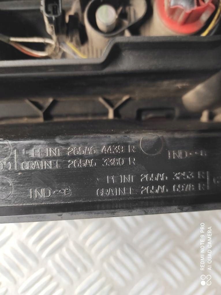 фото №12, Лампа задняя задняя сторона левая fiat talento 265a64439r