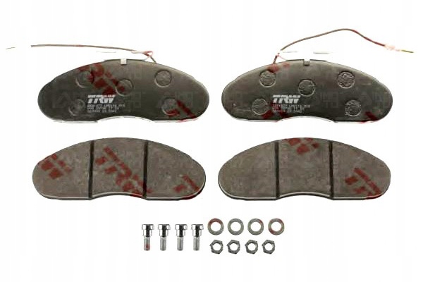 фото №1, Trw гальмівні колодки гальмівні nissan cabstar 2.7 d f23. h4