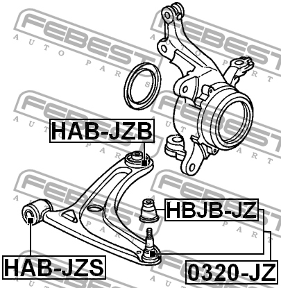 фото №13, Сайлентблок передний рычаг передней honda fit alm