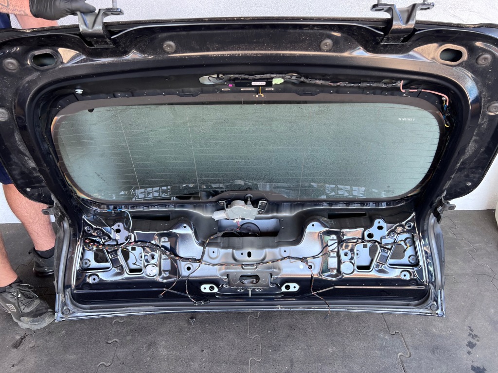 фото №9, Крышка багажника борт задняя задняя багажника bmw x5 g05 цвет 416