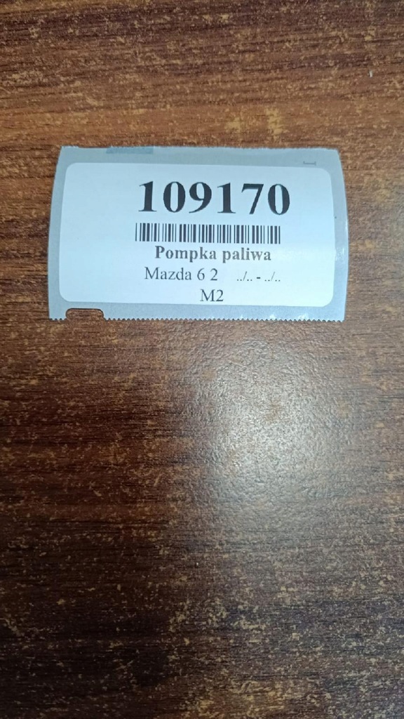 фото №9, Mazda 6 ii 2.0 помпа топлива 100140f40
