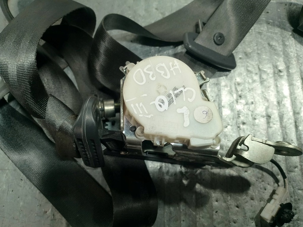 фото №6, Pas безопасности левый перед renault clio iii