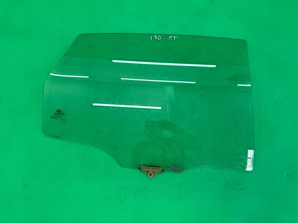 фото №1, Стекло боковая дверь правая задняя задняя hyundai i30 i lift 07- 2011r. хэтчбек