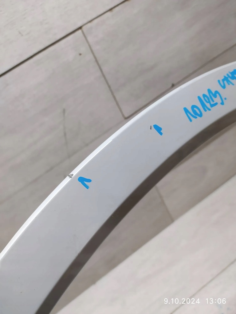 фото №5, 10123. cayenne coupe молдинг крила лівий задня 9y3854731b