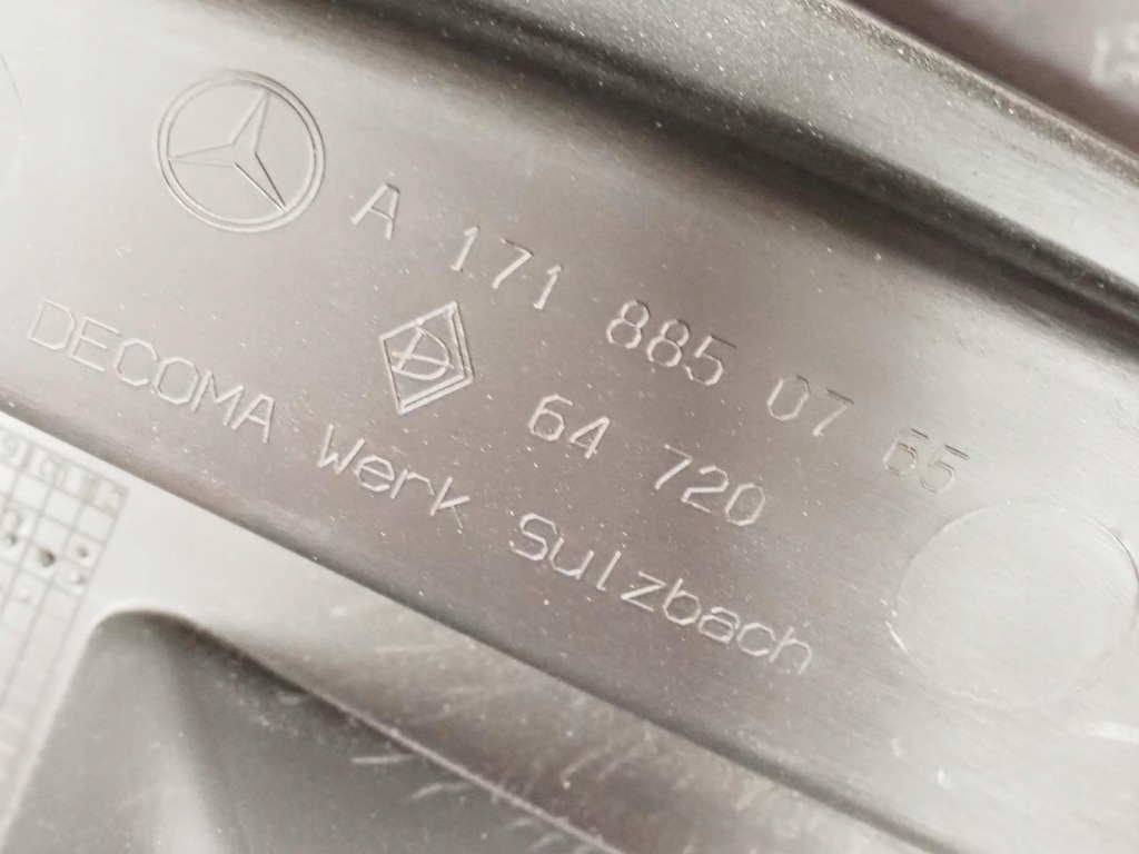 Mercedes slk r171 w171 направляющая кронштейн бампера левый перед a1718850765 в Украине