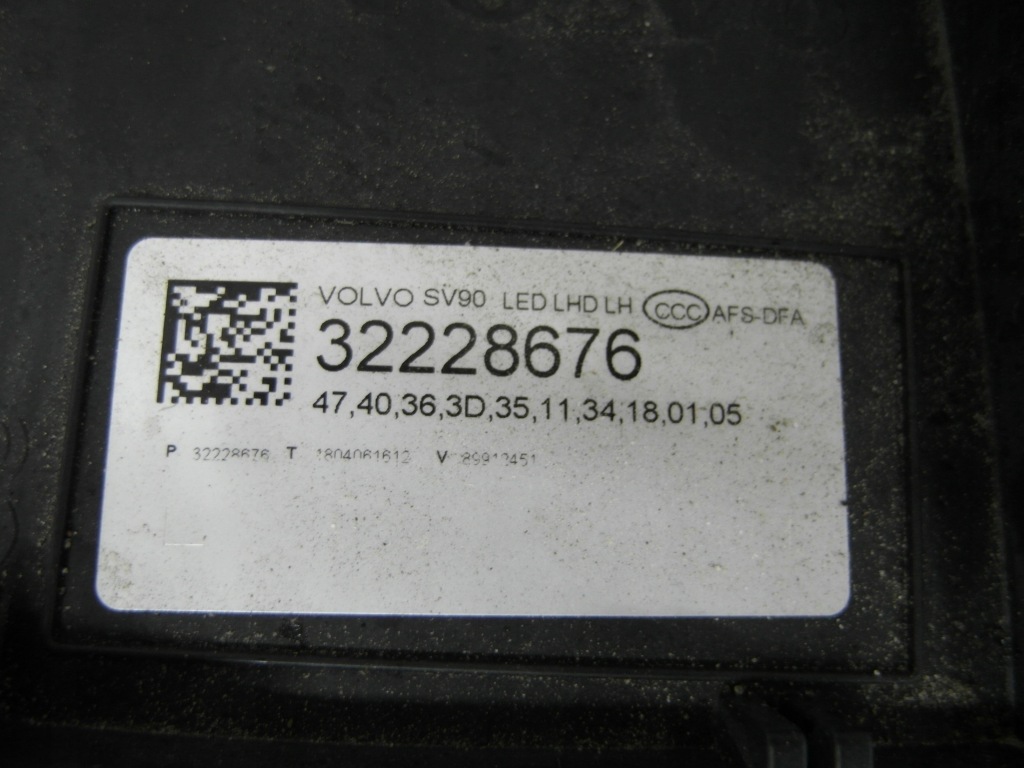 фото №4, Volvo v90 s90 full led лампа передня ліва