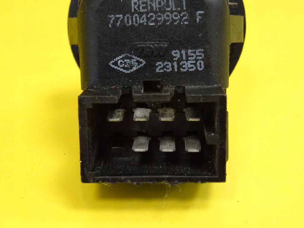 фото №4, Переключатель регулировки зеркал renault clio ii 7700429992f nr43
