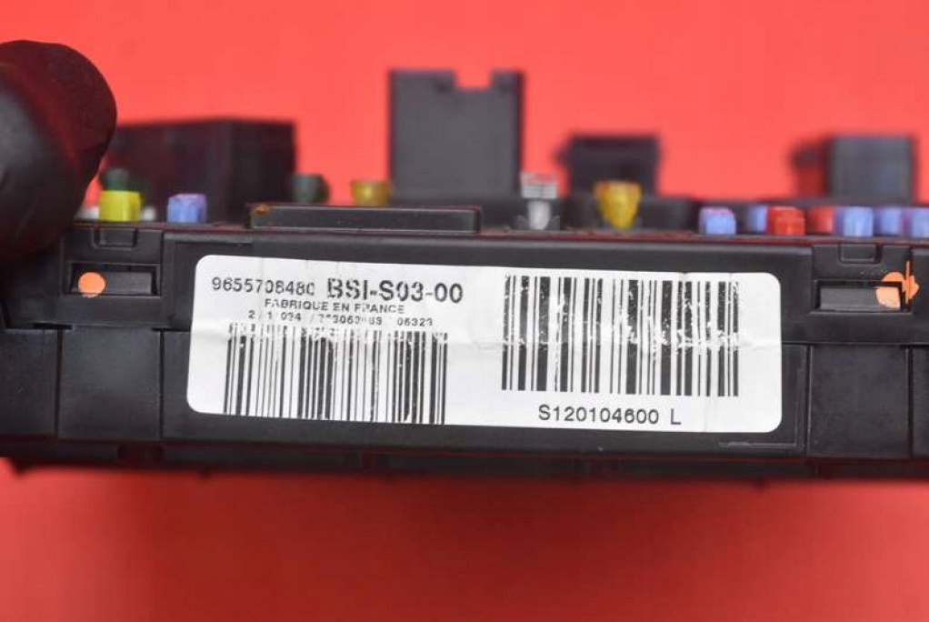 фото №7, Коробка предохранителей bsi 9655708480 peugeot 407 2.0 hdi 136 km 04-10