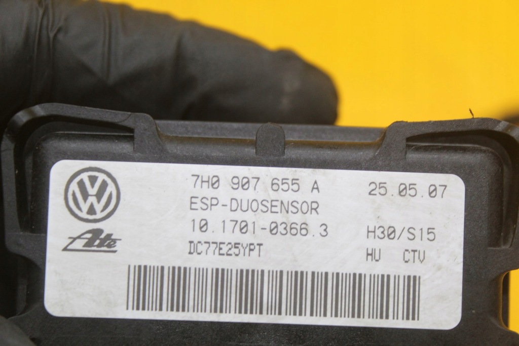 фото №6, Датчик датчик esp vw transporter t5 audi seat skoda 7h0907655a