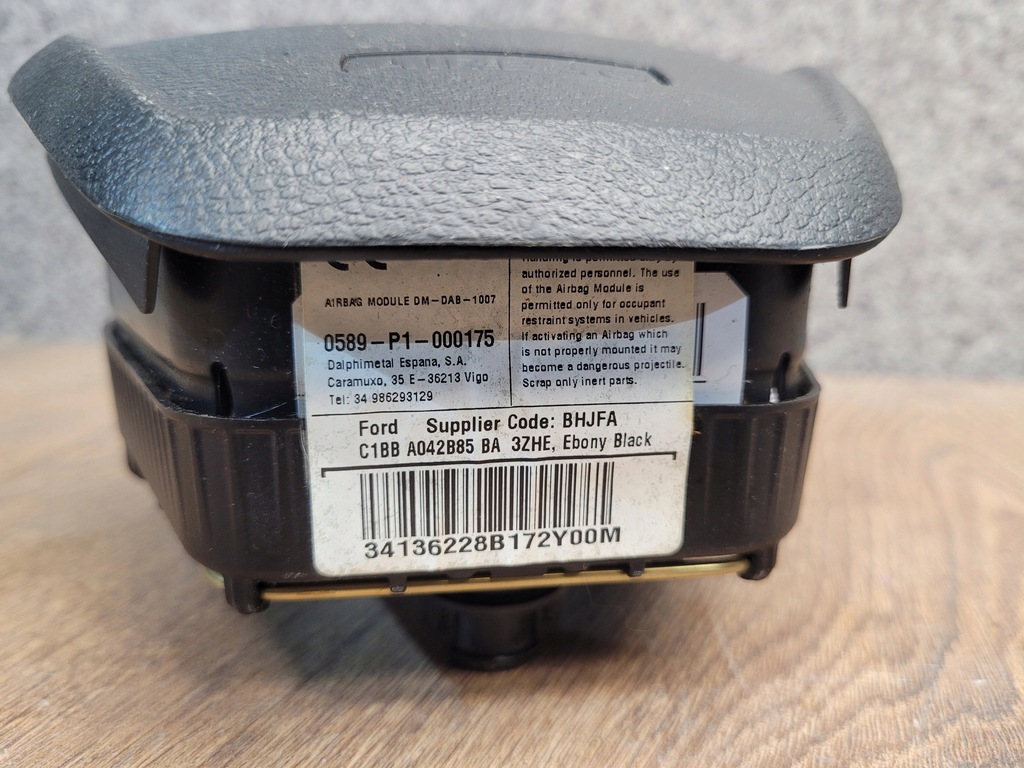 фото №6, Ford ecosport ii 2013-2017 oryg подушка водителя подушка безопасности c1bba042b85ba