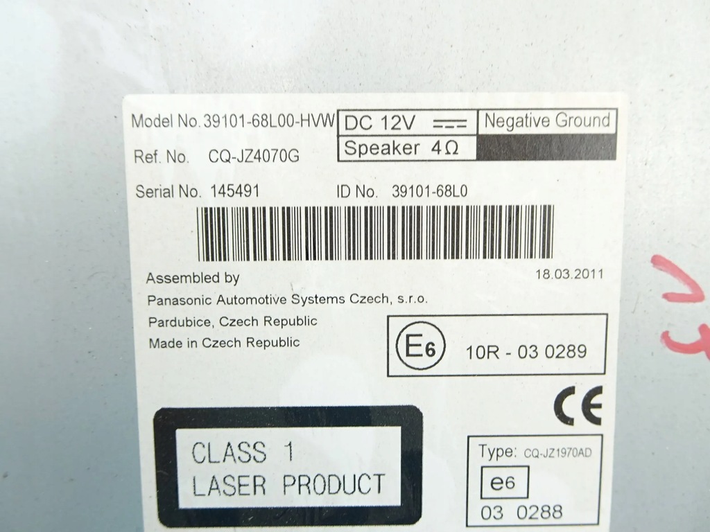 фото №8, Радио cd suzuki swift mk7