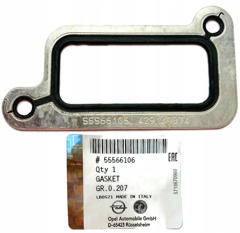 фото №1, Прокладка магістраль wody opel vectra c signum 1.9