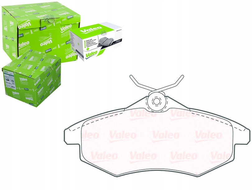 фото №1, Тормозные колодки тормозные citroen перед c2 c3 valeo