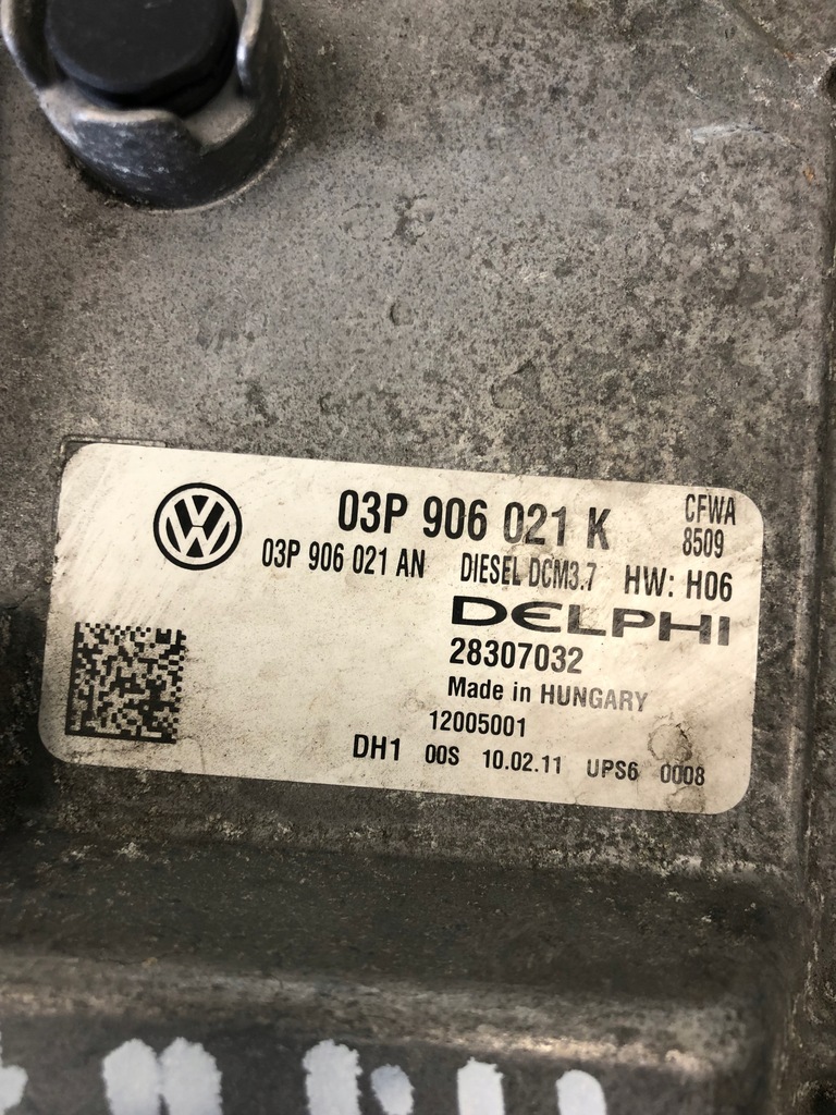 фото №5, Бортовий комп'ютер двигуна skoda fabia ii lift 03p906021k