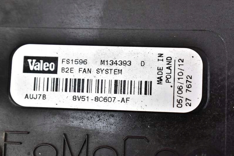 фото №9, Вентилятор 8240357 renault megane grand scenic 2 ii 1.9 dci 120 km 03-06