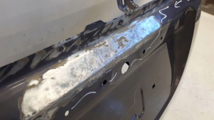 фото №5, Chevrolet orlando 2011 крышка багажника задняя