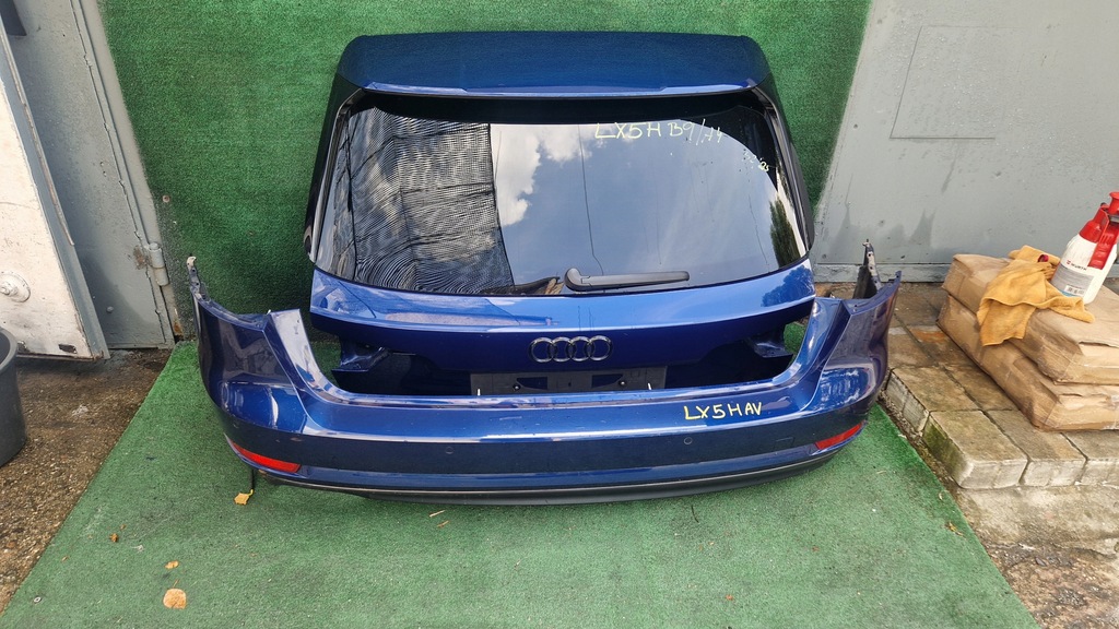фото №12, Audi a4 b9 lx5h кришка багажника задня багажника kombi