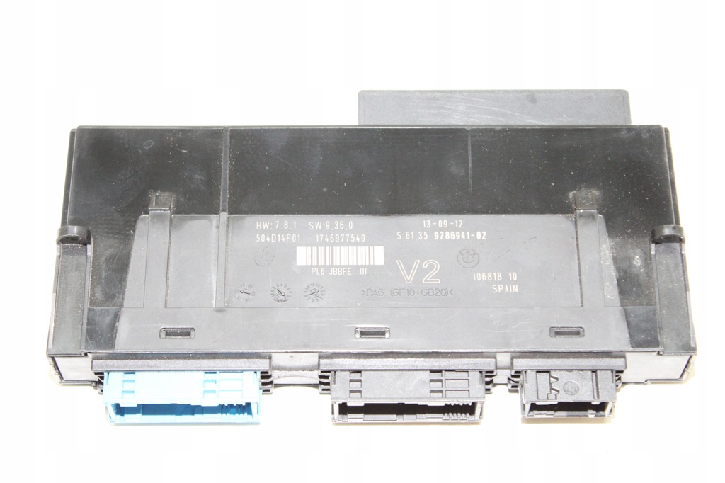 фото №1, Модуль блок керування комфорту 9286941 bmw 5 f10 f11