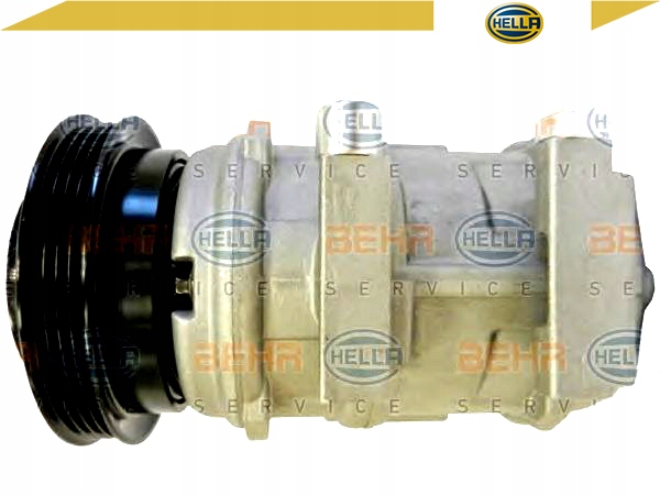 фото №4, Hella компрессор кондиционера hyundai tucson 2004-2