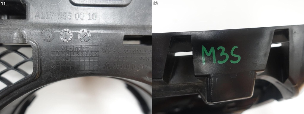 фото №12, Mercedes cla 45 amg c117 lift 16-19 решётка радиатора решётка радиатора