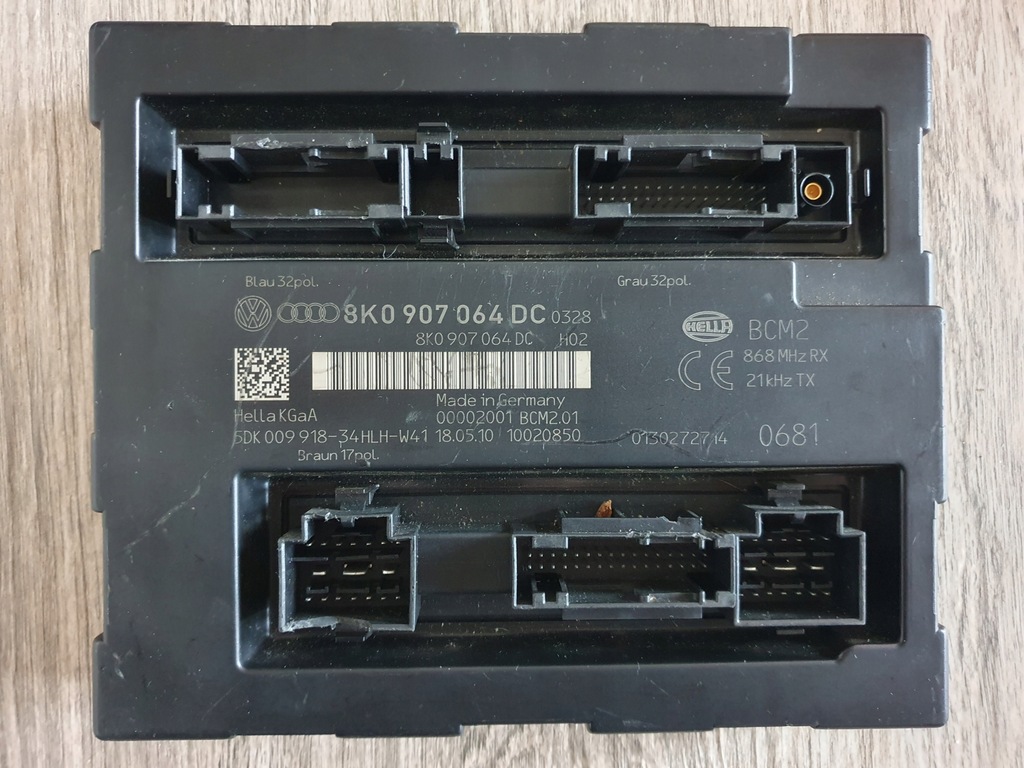 фото №1, Модуль комфорту audi 8k0907064dc
