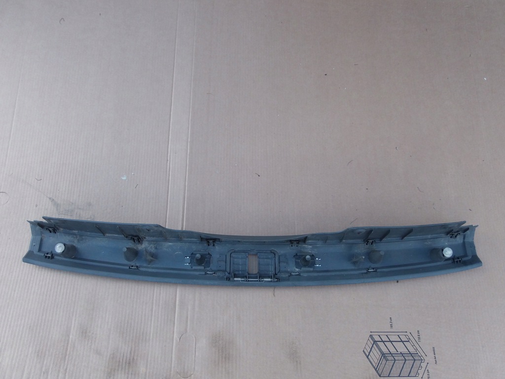 фото №5, Защита поперечина замка крышки audi a4 b6 kombi 8e9664483