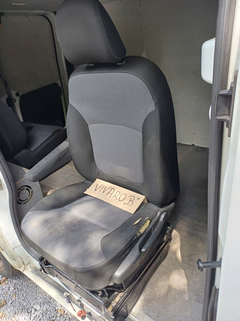фото №7, Opel vivaro b traffic iii сидіння водія лавка лівий комплект сидінь europa