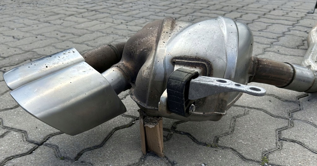 фото №10, Kompletny вихлоп porsche macan turbo 95b 3,6 95b253611n 95b253612b