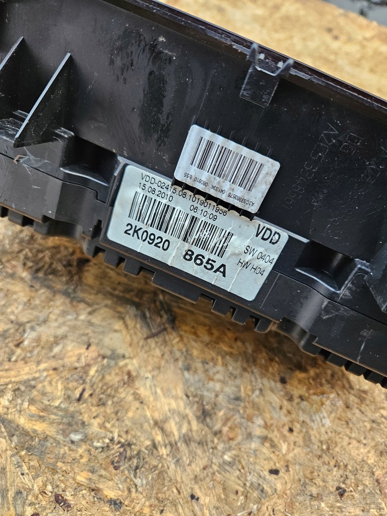 фото №5, Счетчик приборы vw caddy 2k0920865a europa