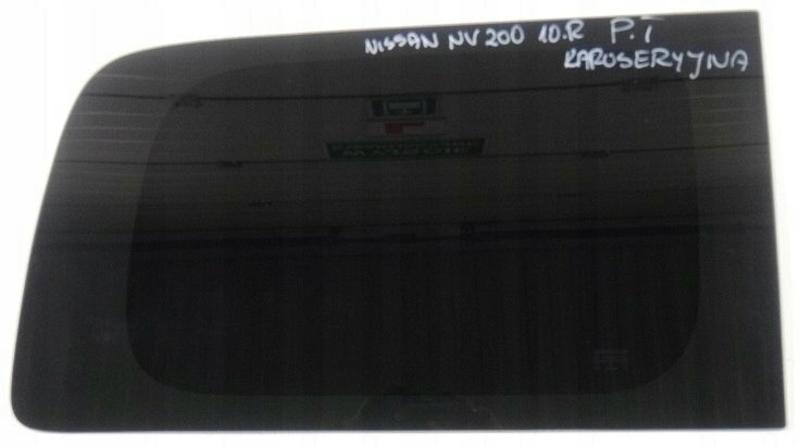 фото №1, Nissan nv200 09 r стекло кузовная правая задняя