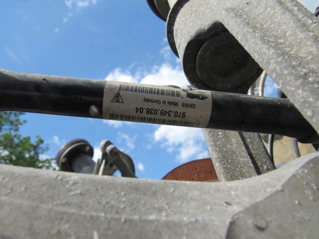 фото №13, Porsche panamera 970 повний підвіска перед