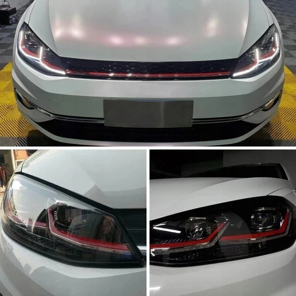 фото №14, Фара лампа l+r day line led динамічні gti vw golf vii 7 5g0 lift 17-