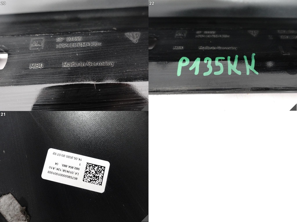 фото №15, Porsche 718 cayman 982c boxster 982 16-25 поріг молдинг поріг накладка ліва