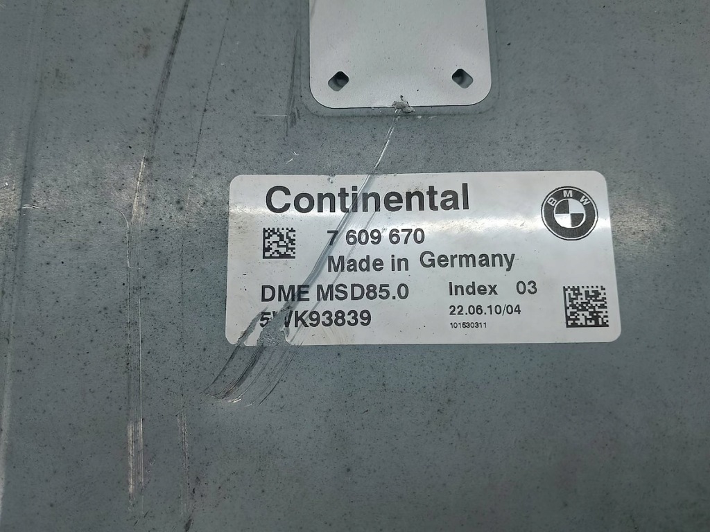 фото №6, Бортовой компьютер, блок управления bmw seria 7 f01 7609670 5wk93839 4.4