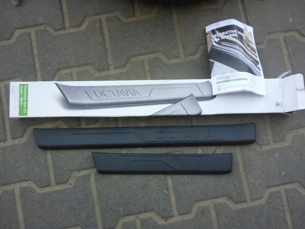 фото №1, Skoda octavia iii 3 молдинг защита порог левая nowa