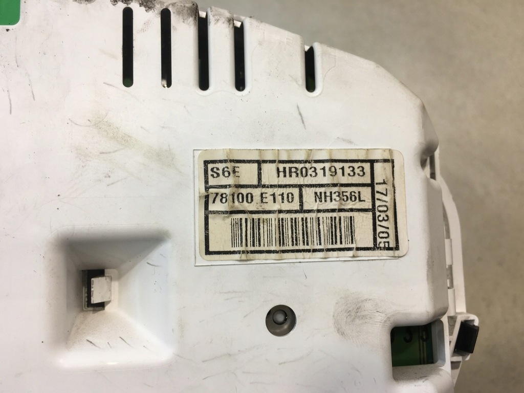 фото №7, Счетчик приборы civic vii 2.0 16v 78100e110 hr0319133