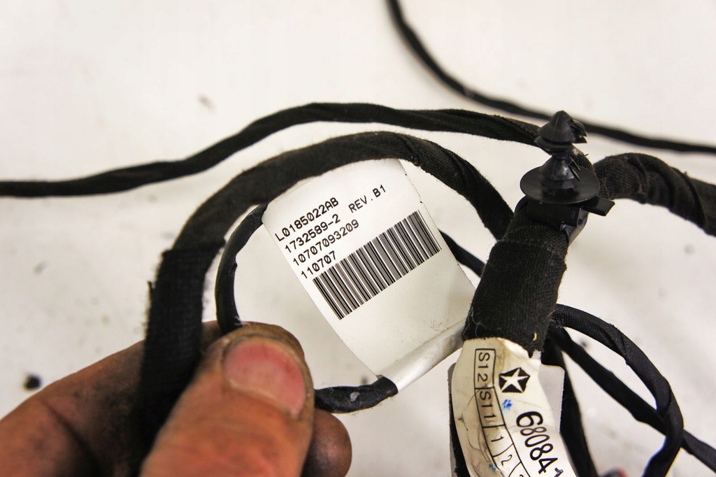 фото №6, Lo279 lancia thema ii джгут двері лівий задня