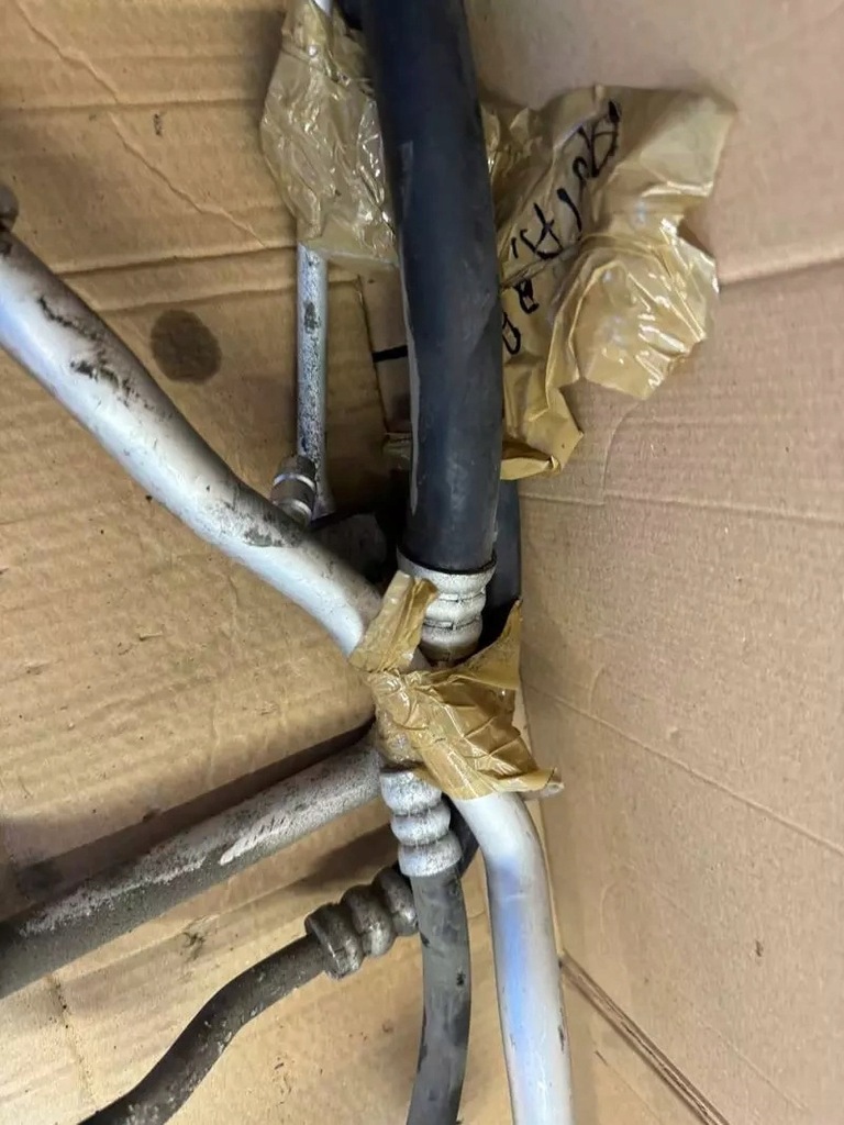 фото №6, Opel antara 2.2 провода кондиционера трубки комплект 96629600