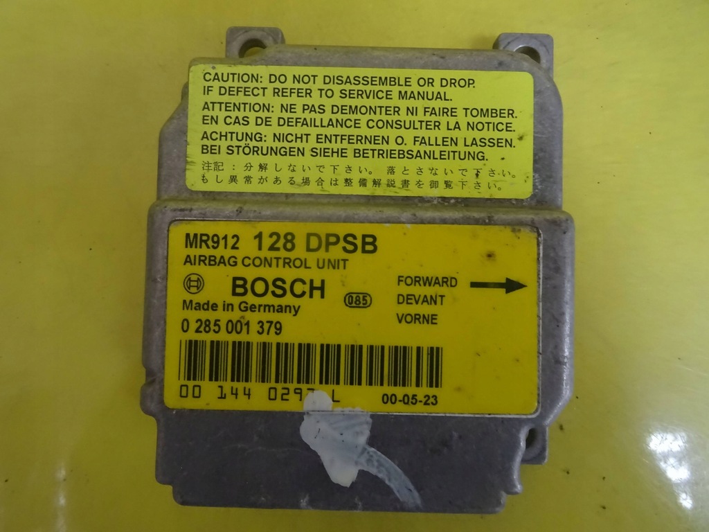 фото №1, Модуль датчик подушка безопасности mitsubishi space star mr912128 nr319