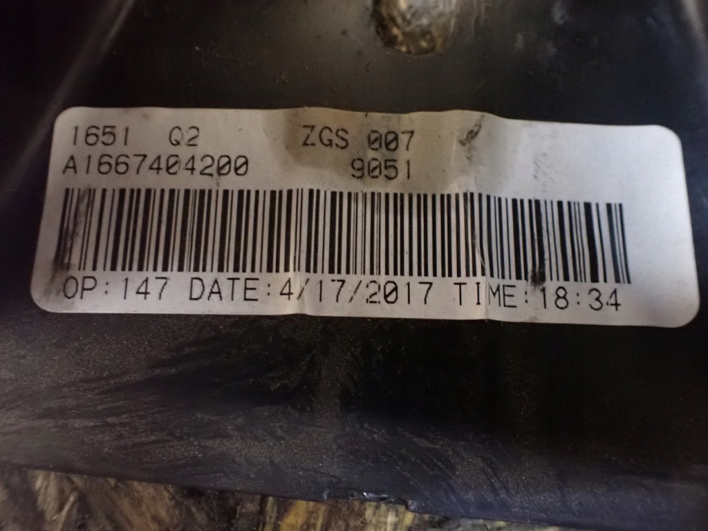 фото №13, Захист кришки багажника mercedes gls ii x166 3.0 17r a1667404200 9495