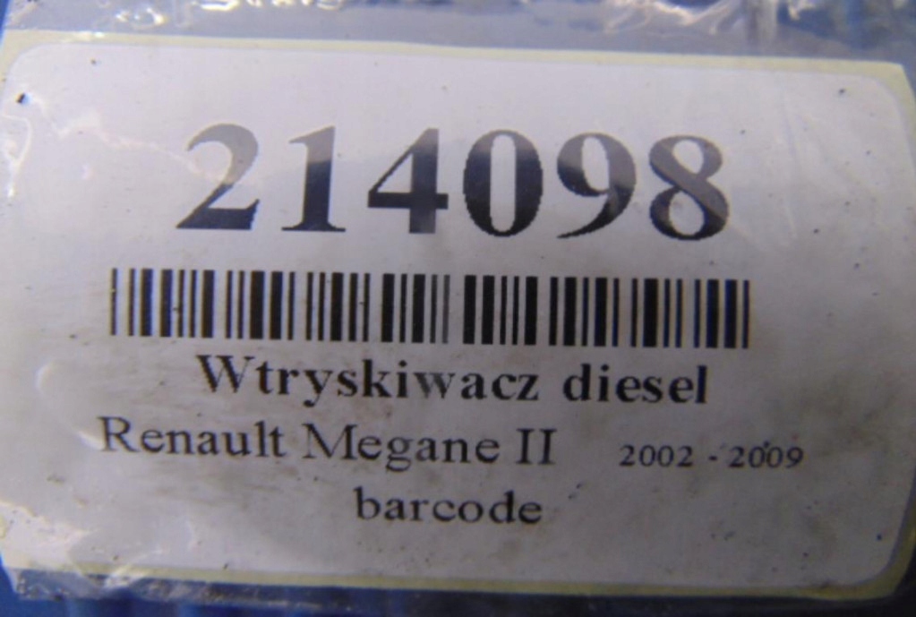 фото №7, Renault megane ii 1.9dci форсунка дизель 8200100272