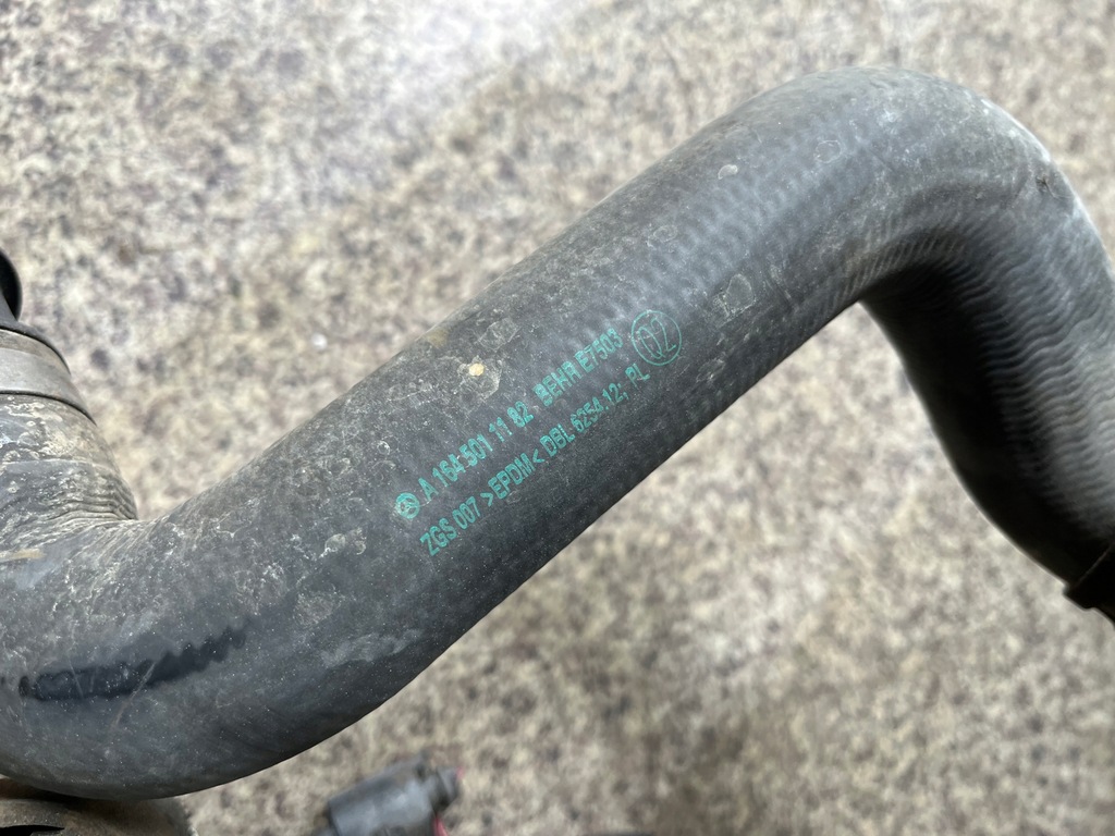 фото №6, Магістраль водяна шланги радіатора бачок насос wody w164 ml 3.0 cdi v6