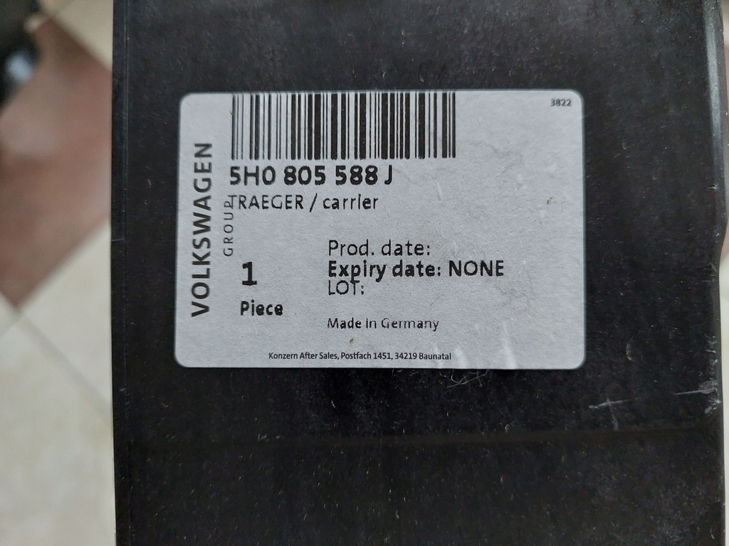 фото №8, Pas передній --- vw golf viii - 5h0805588j - новий