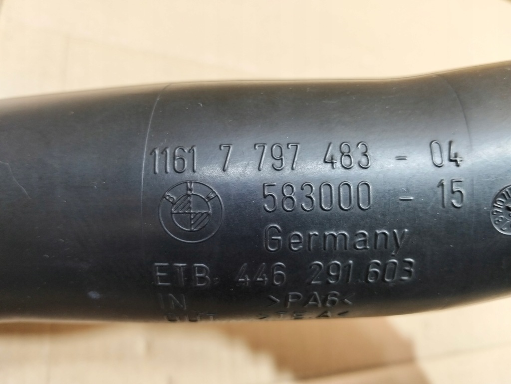 фото №6, Bmw 3 e90 e91 e92 2.0d шланг труба turbo 7797483