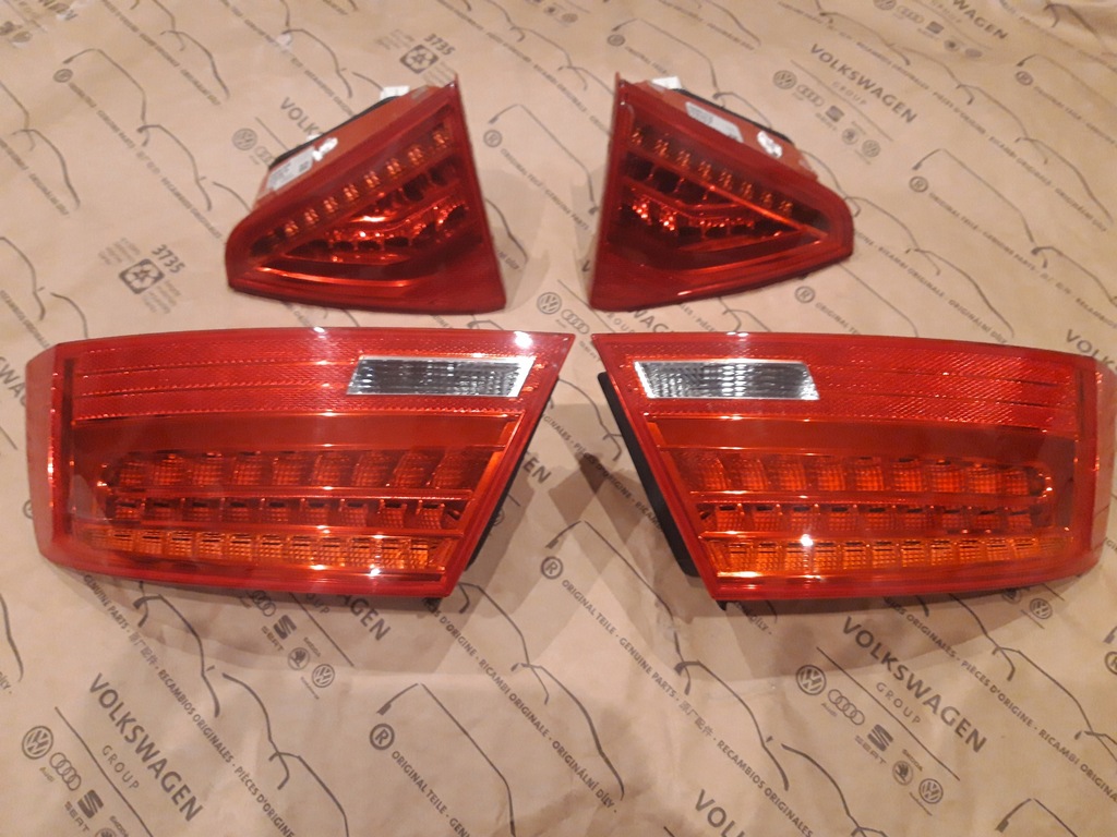 фото №10, Audi a5 8t lift s-line kompletny задня бампер кришка багажника лампи bez фарбування ly9t