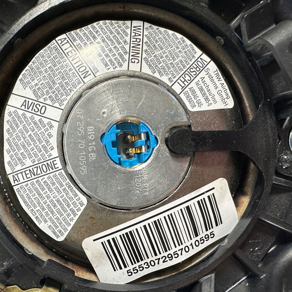 фото №7, Подушка водителя подушка безопасности peugeot bipper pa70112021