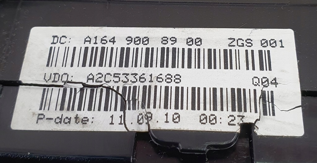 фото №7, Счетчик mercedes r lift w251 5.5 a1649008900 euro