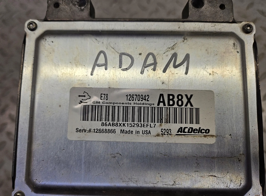 Купити Блок керування бортовий комп'ютер набір 12670942 opel adam s 1.4 turbo 110kw b14 55193620